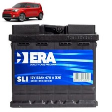 Batteria 50Ah per Kia Soul II 1.6 2.0 CVVT Gdi benzina 2014+