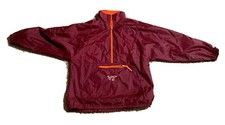 Virginia Tech Hokies   Adidas Windbreaker Pullover   Size Youth XL 18-20 