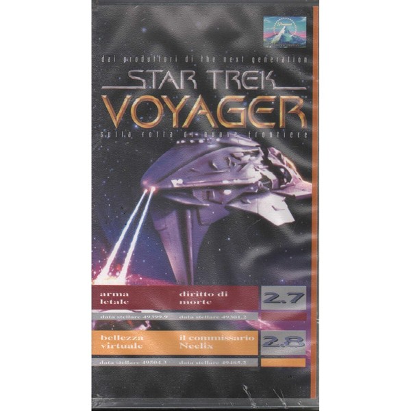 Star Trek Voyager 2.7 - 2.8 Vhs Various Univideo - PVS70702 Sealed-image