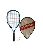 Ektelon Wisp II Raquetball Racket Leather Handle Big 5 Stewart Cover Vintage