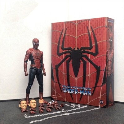 #ad #ad Tobey Maguire Spider Man Friendly Neighborhood No Way Home 6quot; Action Figure Toy $28.99