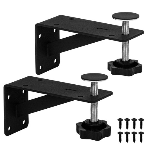 2 PCS Adjustable Undermount Sink Brackets Narrow Cabinet Sink Support Kit - Picture 1 of 8
