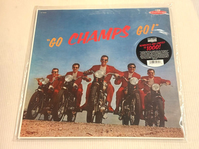 Go CHAMPS Go! MONO LP New! Sealed 2019 Sundazed 5532 GOLD VINYL LTD #'ED TEQUILA