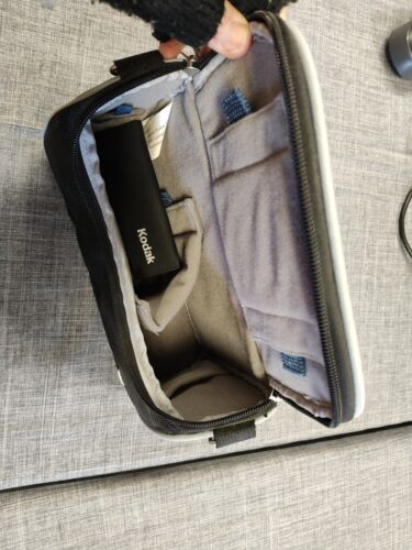 Kodak analoge digitale Spiegelreflexkamera Tasche blau & schwarz Reißverschluss *wie abgebildet* - Bild 2 von 10