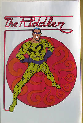 RIDDLER Pin up Poster BATMAN DC | eBay