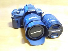 Olympus E-410 DSLR Camera with 2 Zoom Lenses, Used, Good Condition Japan