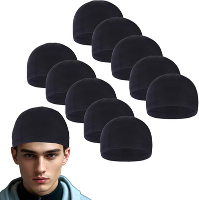 10 Pcs Cooling Skull Caps for Men Cap Welding Helmet Liner Sweat Wicking Head Wr