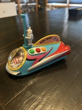 Masudaya Mini Moon Rocket Tin Toy 1997 Reprint Showa Retro Vintage Japan Toy JP