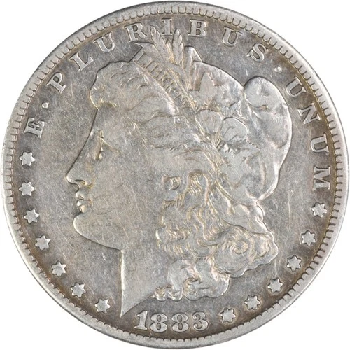1883-CC Morgan Silver Dollar VF Uncertified #1152