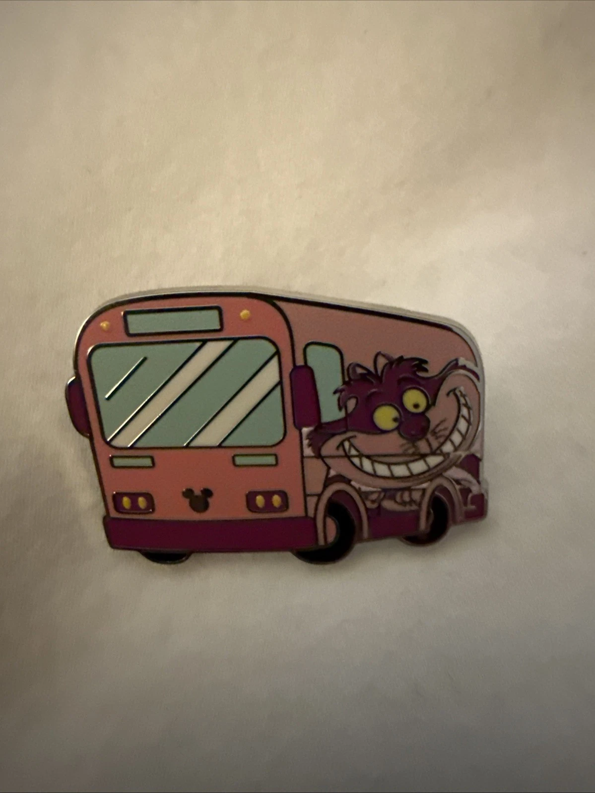Disney Pin Cheshire Cat Bus Buses Disneyland Hidden Mickey Disney Wave A 2026