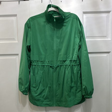 Lou & Grey Anorak Jacket XS Green Lightweight...