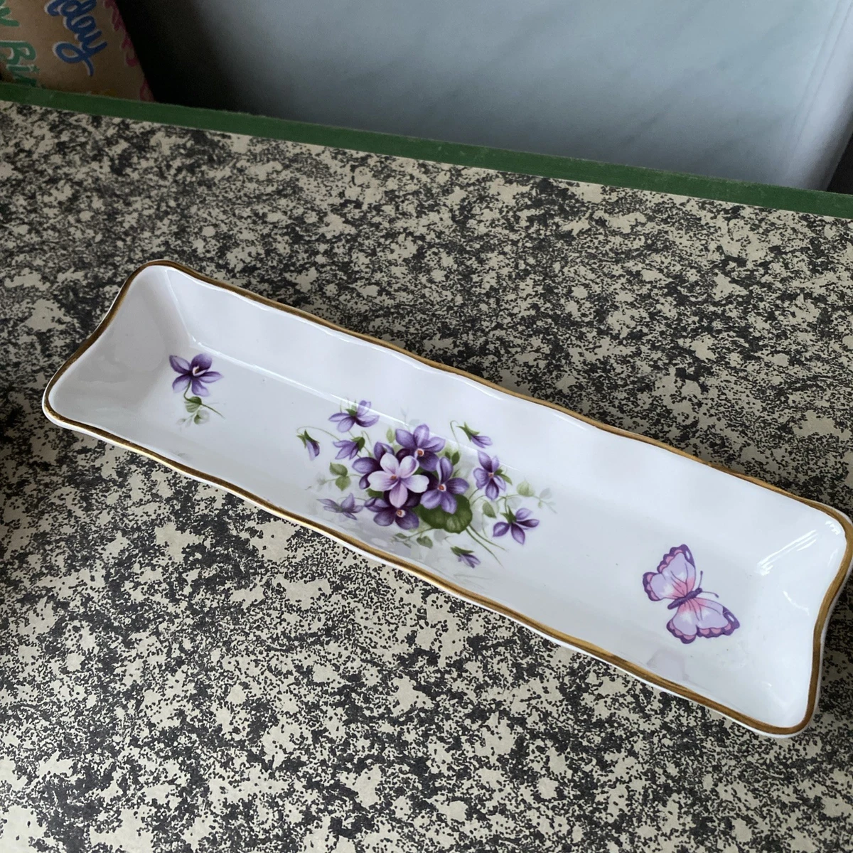 Aynsley Violets in Aynsley Decorative & Ornamental Porcelain