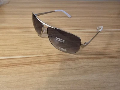 Lunettes de soleil Guess Argenté - Argent & Blanc (Avec étui) - Photo 1/4
