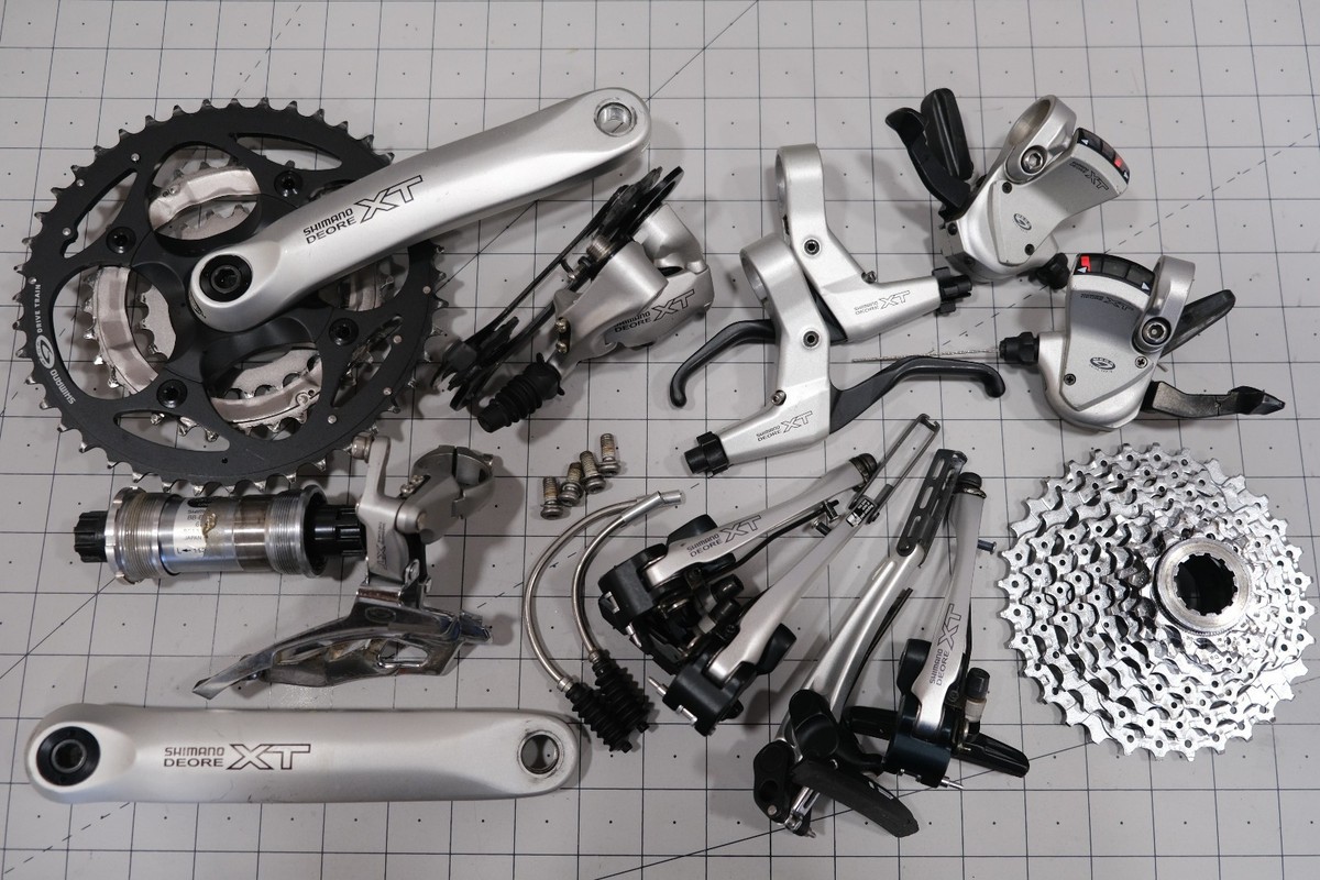 【美品】Shimano Deore XT コンポセット 3x9 美品】Shimano Deore XT コンポセット 3x9