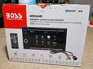 Boss Audio Bvb9364rc Bluetooth Dvd Player 6.2 Touchscreen With Rear Camera