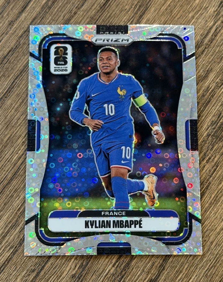 2026 Panini Prizm FIFA World Cup Kylian Mbappe Disco Prizm SP #48 France view 1