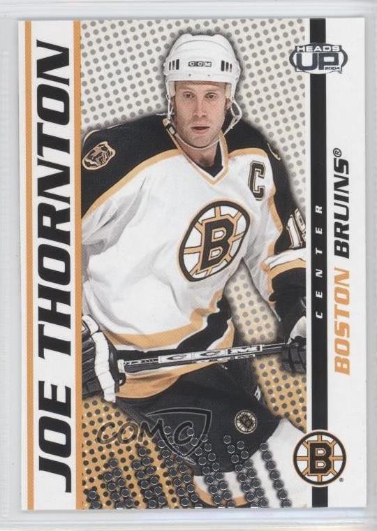 2003-04 Pacific Heads Up Joe Thornton #10 HOF 1s7