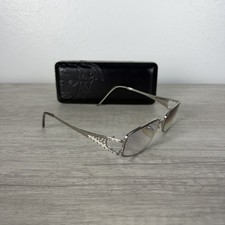 Versace Eyeglasses Frames MOD. 1034-B 1000 Made In Italy Y2K Lens Need Replaced