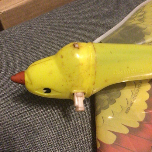 Vintage French Toy Tim De Ruymbeke Ornithopter Toy Wind Up Flying Bird 1970s - Picture 7 of 9