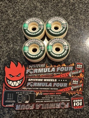 Spitfire Skateboard Wheels F4 101A Conical 54mm Formula Four