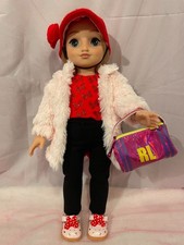 The Minnie-Inspired 18'' Doll Disney Ily4EVER Light Brown Hair Blue Eyes