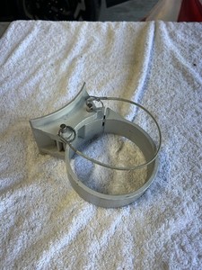 Quick Draw Easy Mount, Scuba Diving 13 / 19 cu Pony Bottle Holders 4.4" TA33SIL