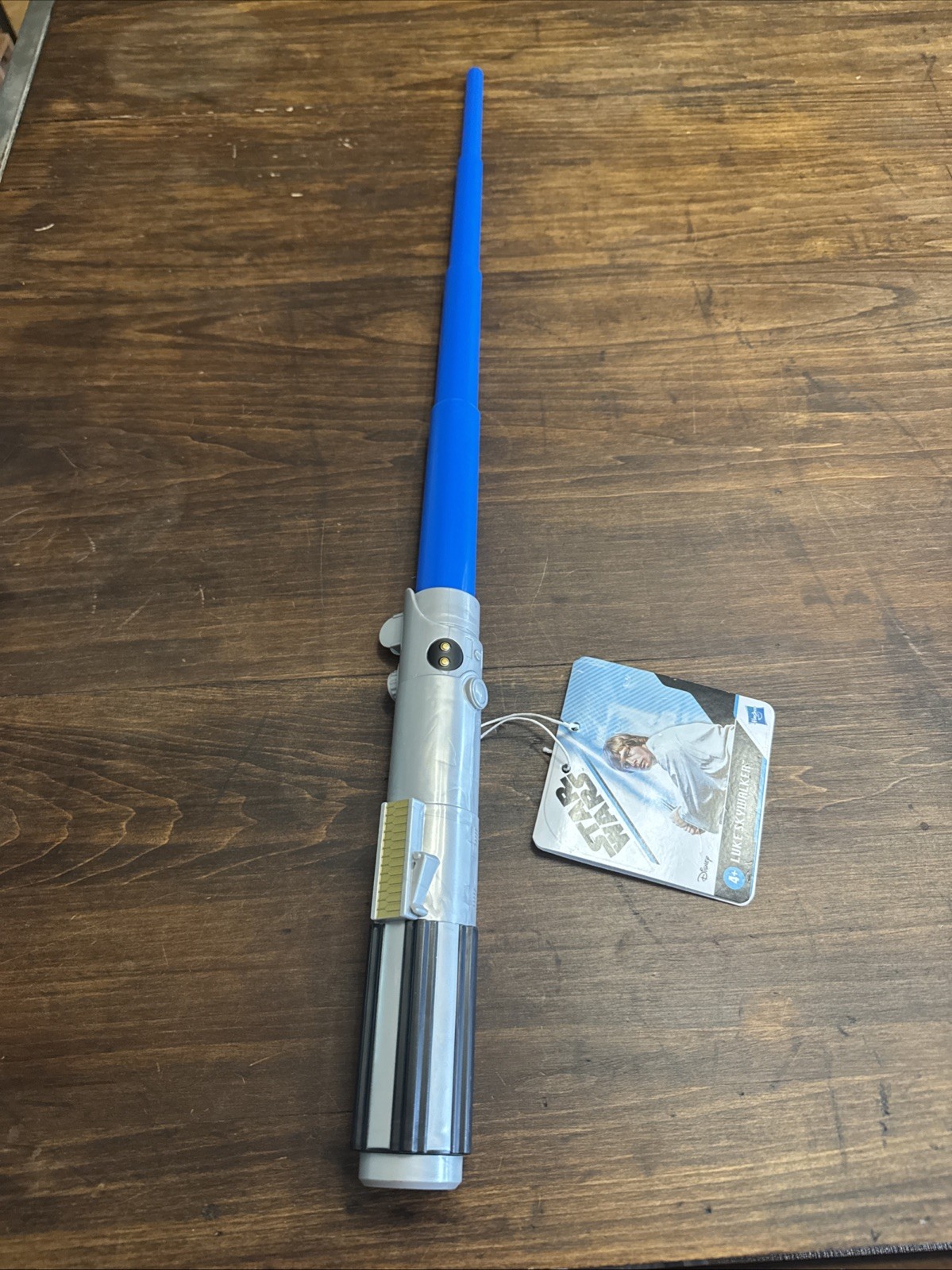 Hasbro Star Wars Luke Skywalker Lightsaber Prop - Nuovo con etichette NO LUCI/SUONI foto 4