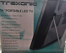 trexonic 14 portable led tv