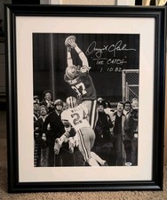 49ers Dwight Clark Auto / Signed 16x20 