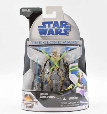 Star Wars The Clone Wars - General Grievous Actionfigur Nr.6