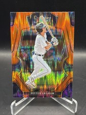 Peyton Graham 2023 Panini Select - Premier #123 Orange Flash Prizm (RC) Tigers