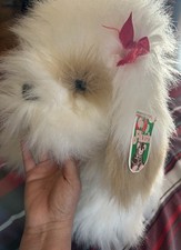 1991 Plush Toy Animal English Sheepdog Shaggy Puppy Large Realistic 20 Pretend