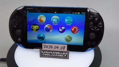 Sony Playstation PS Vita Blue Black PCH-2000 Console only PSV Slim