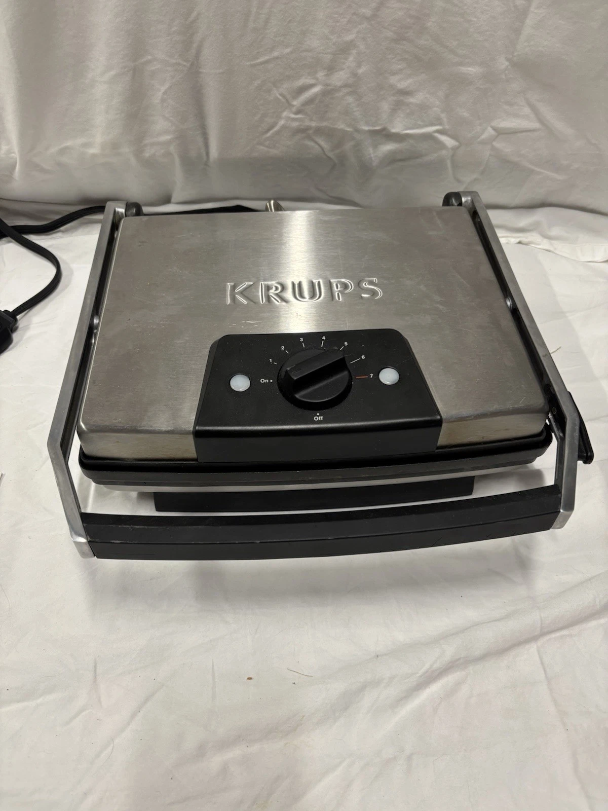 Krups PG70 Panini Press Grill Press Sandwich Grill Stainless Steel
Opens in a new window or tab