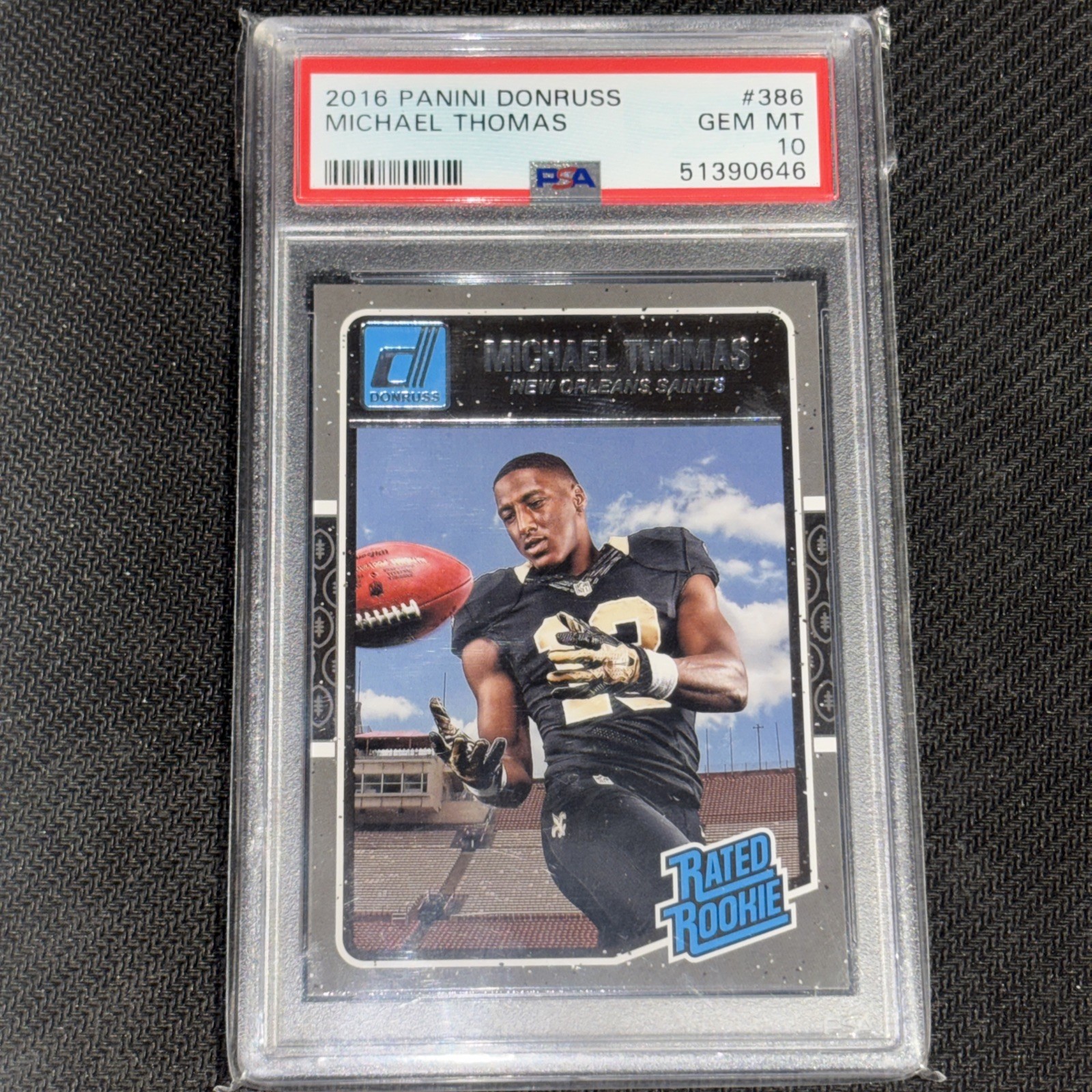 2016 Donruss - Rated Rookies Michael Thomas #386 (RC)