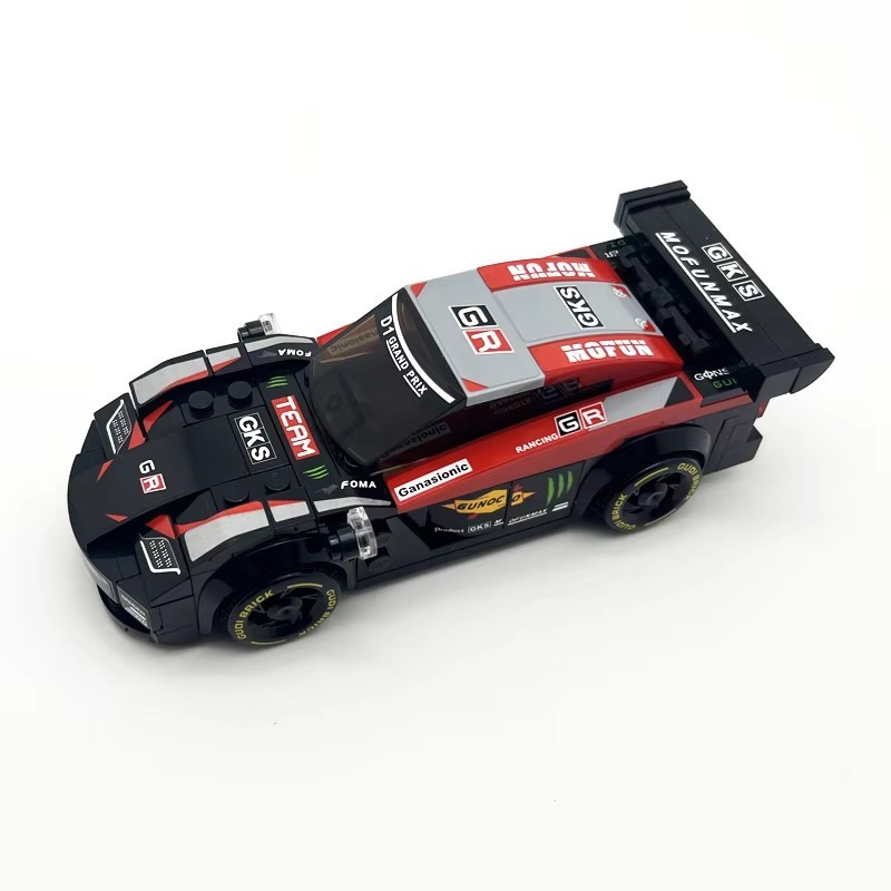 MOC LEGO Car: Jazz Gt Racing Car Building Blocks Set (178 Pcs)