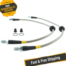 StopTech 950.34019 Stainless Steel Front Brake Line Kit for 2008-2013 BMW M3