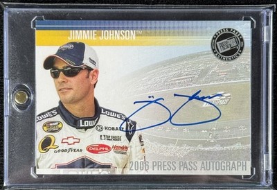 2006 Press Pass - Press Pass Signings Nextel Cup Series Jimmie
