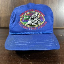 VTG Burlington Northern Railway Yellowstone Division Hat BNSF Cap Railroad Rope