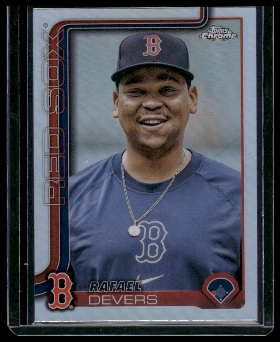 2025 Topps Chrome #127 Rafael Devers Image Variation