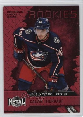 2020 Skybox Metal Universe Rookies PMG Red 98/90 Calvin Thurkauf Rookie RC 0mc6