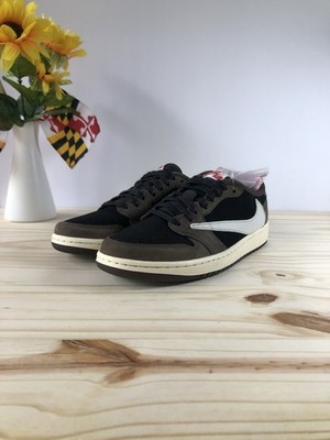 Nike Air Jordan 1 Low OG x Travis Scott Mocha US8.5 UK7.5 CQ4277-001 high