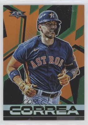 2021 Topps Fire Orange 99/299 Carlos Correa #5 2r8