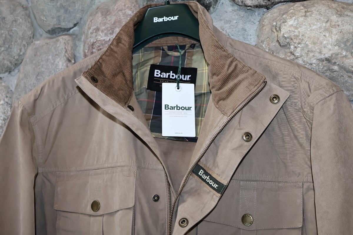 Barbour Sanderling Casual Jacket Coat Beige MCA0430BE31 UK Sizing