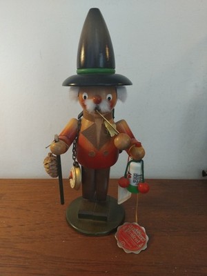 STEINBACH DEUTSCHER HOLZRÄUCHERMANN INSENSE BRENNER VINTAGE 27 CM GROSS 