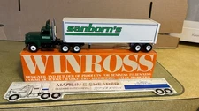 SANBORN'S TRUCKING  TRACTOR TRAILER WINROSS TRUCK