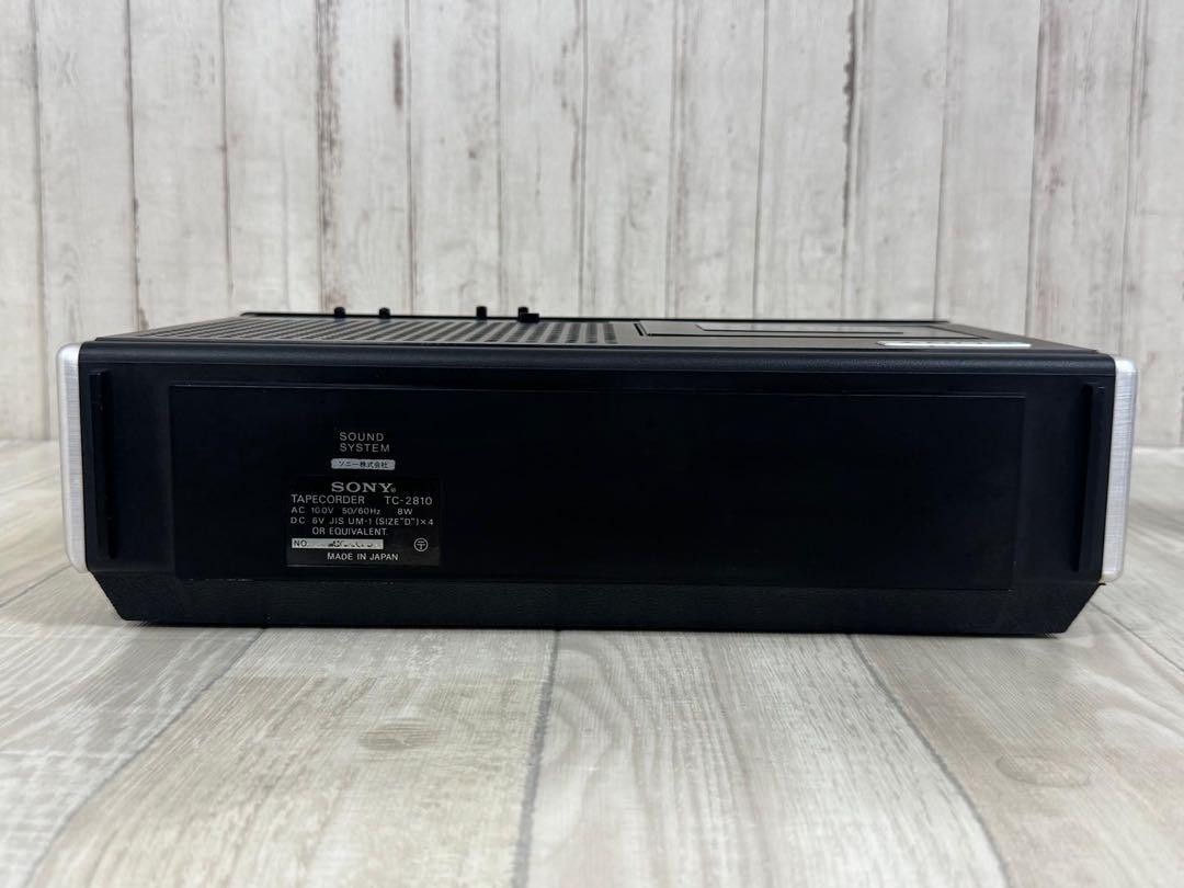 ヴィンテージ美品】カセットデッキ SONY TC-2810 ソニー 【公式通販】