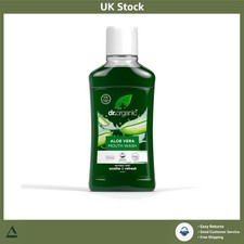 Refreshing Organic Aloe Vera Alcohol-Free Mouthwash 500ml 25.98 per litre