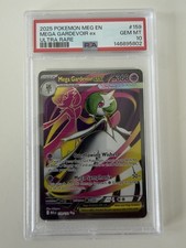 Mega Gardevoir ex 159/132 Mega Evolution Pokemon 2025 Ultra Rare PSA 10 GEM MINT on eBay
