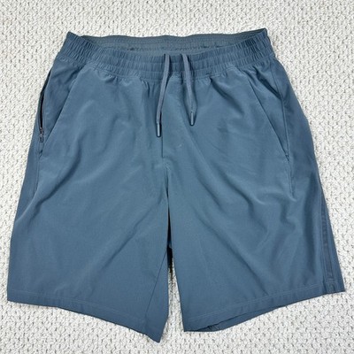 Lululemon Pace Breaker Linerless Short Mens L Dark Gray Performance Swift Fabric